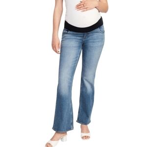 Old Navy Maternity Flared Leg Jeans Size 14Long